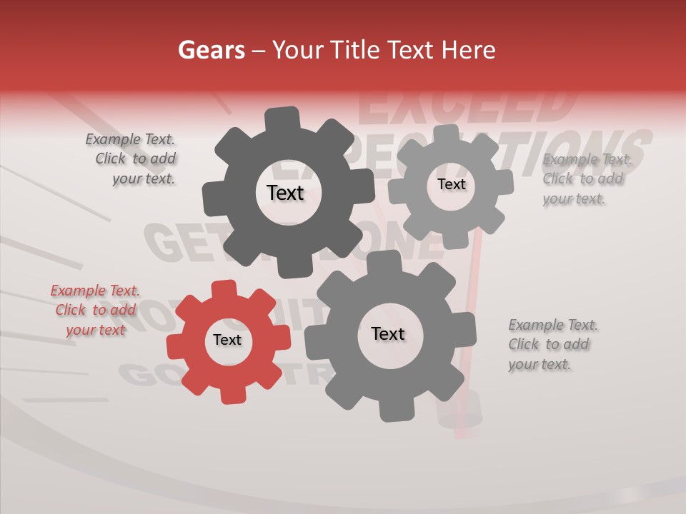 Rise Results Business PowerPoint Template