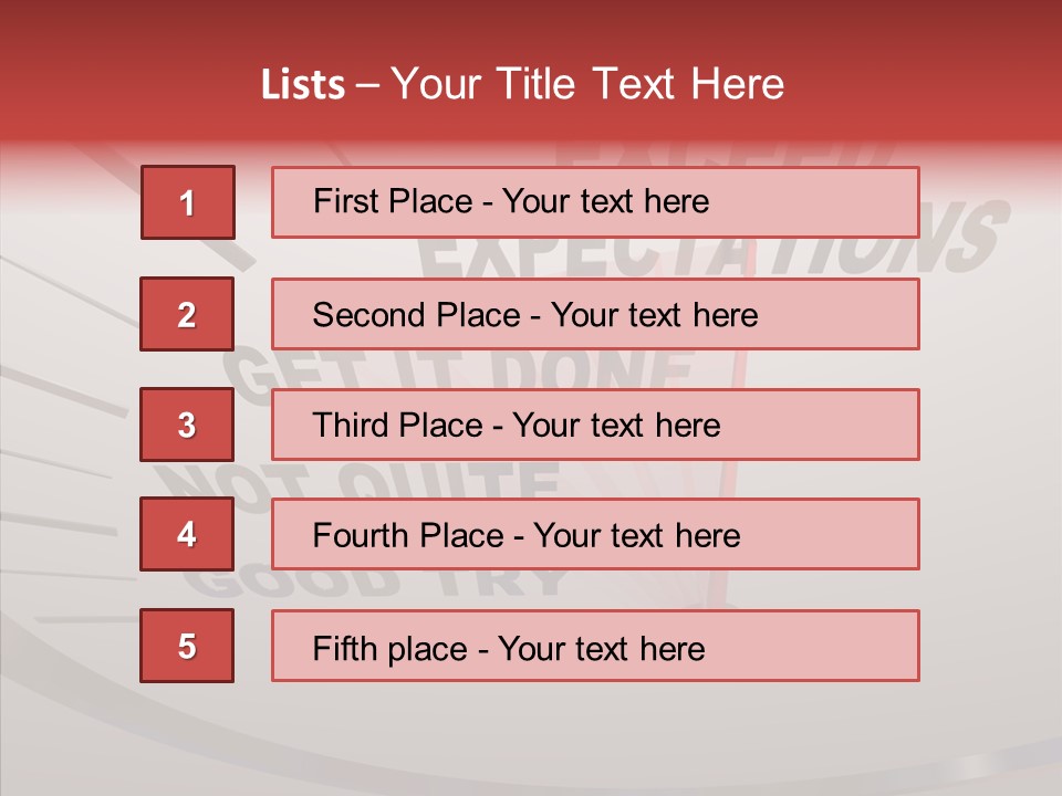 Rise Results Business PowerPoint Template
