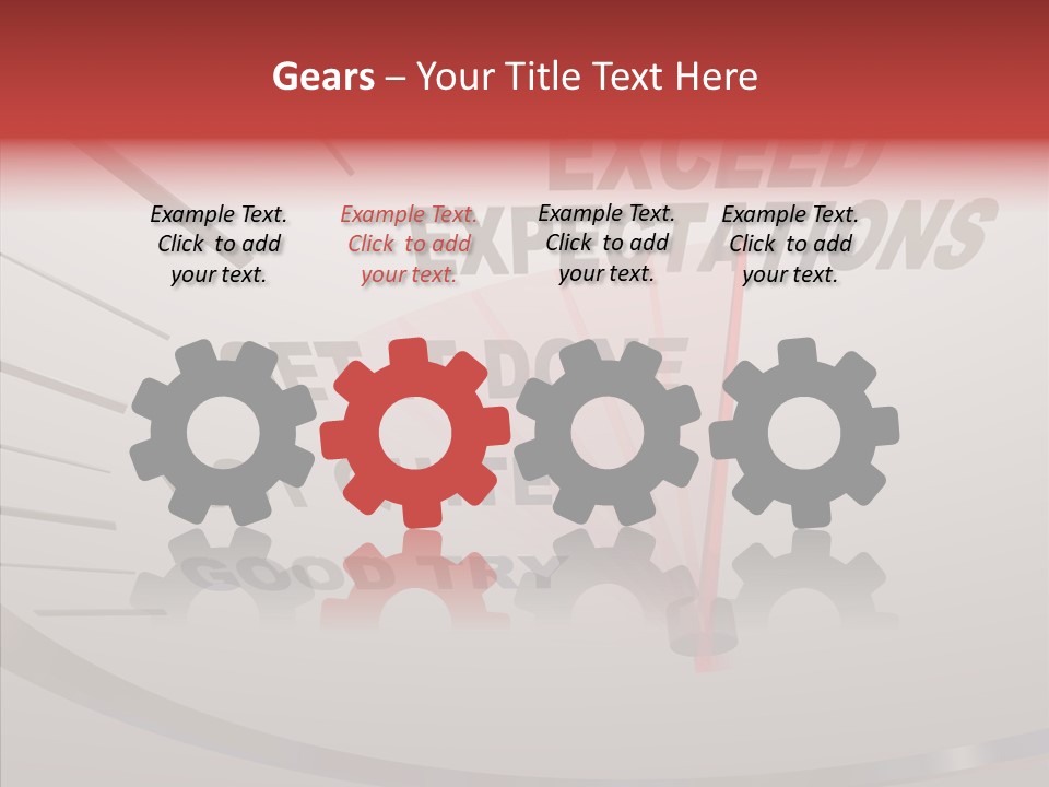 Rise Results Business PowerPoint Template