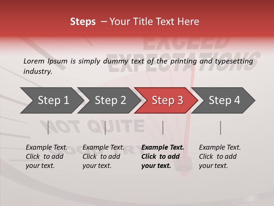 Rise Results Business PowerPoint Template