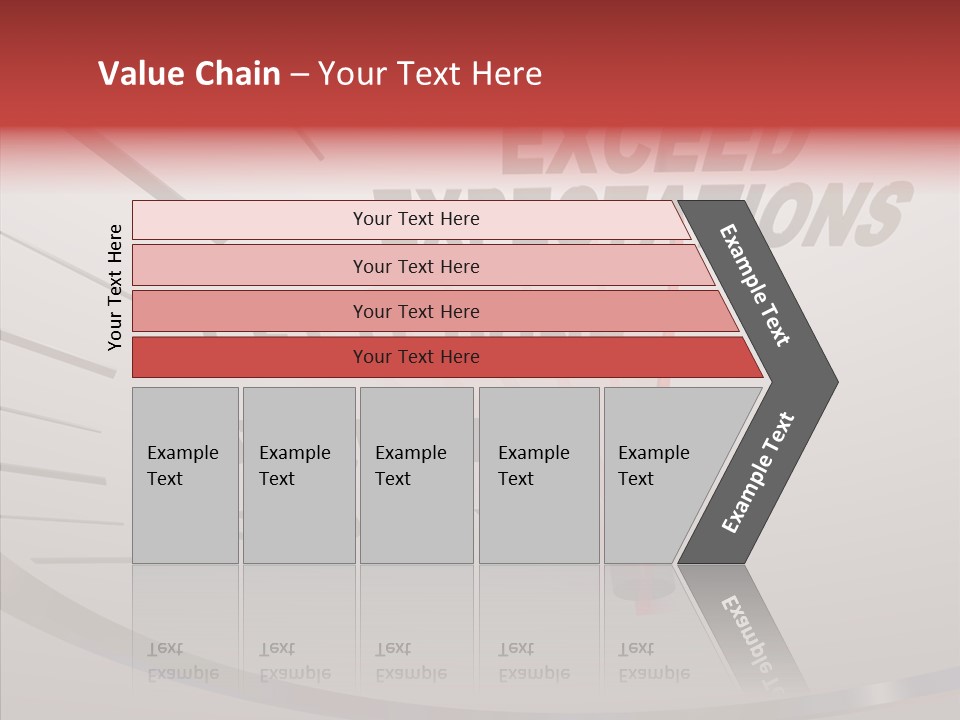 Rise Results Business PowerPoint Template