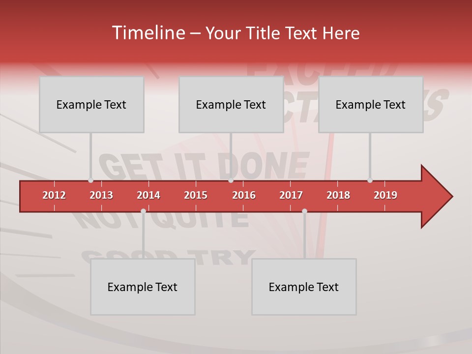 Rise Results Business PowerPoint Template