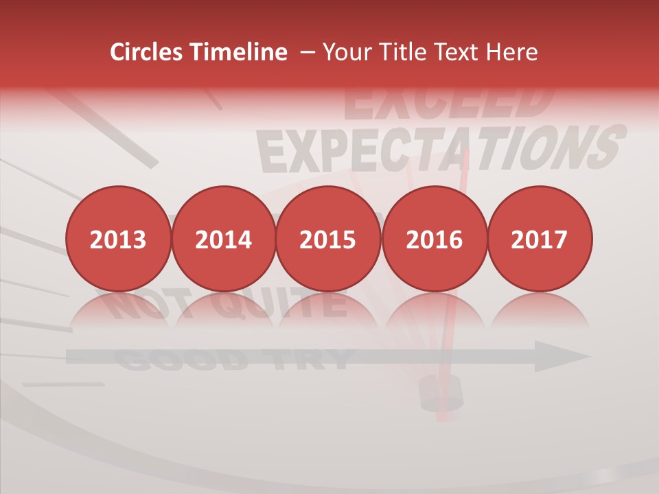 Rise Results Business PowerPoint Template