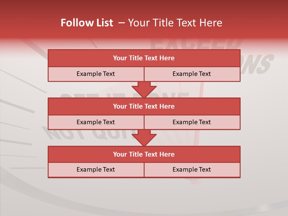 Rise Results Business PowerPoint Template