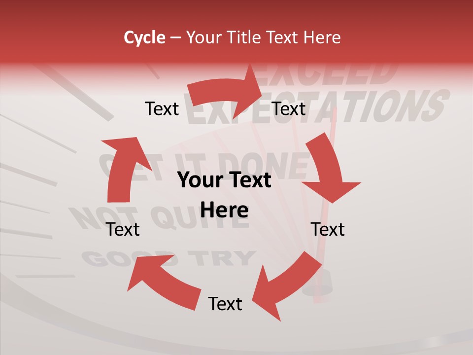 Rise Results Business PowerPoint Template