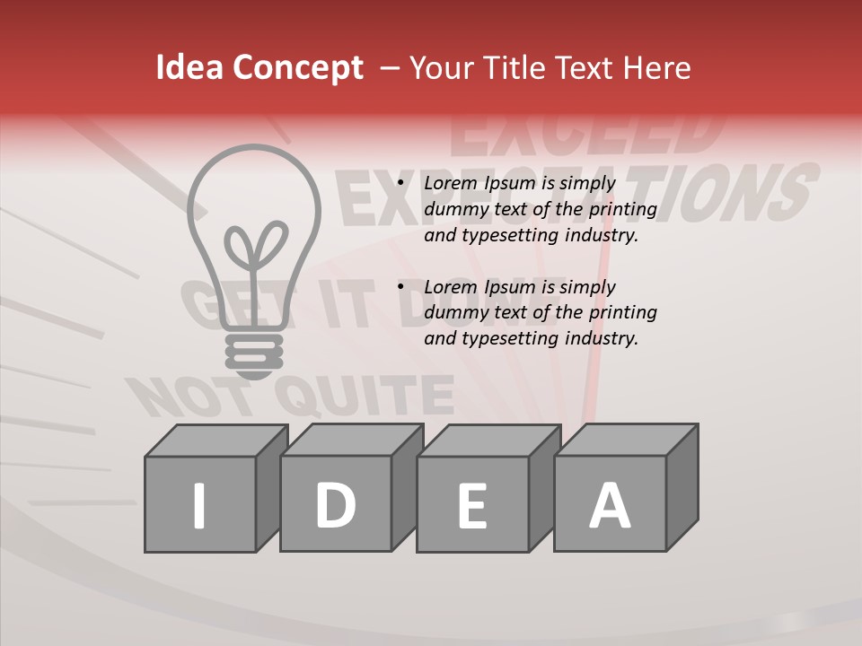 Rise Results Business PowerPoint Template