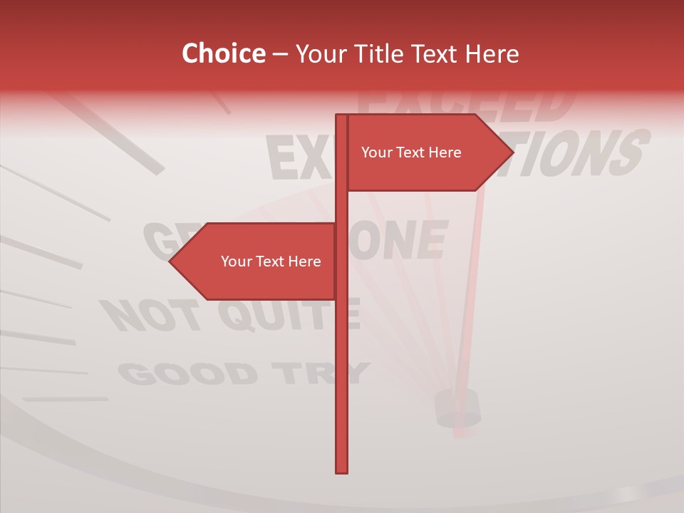 Rise Results Business PowerPoint Template