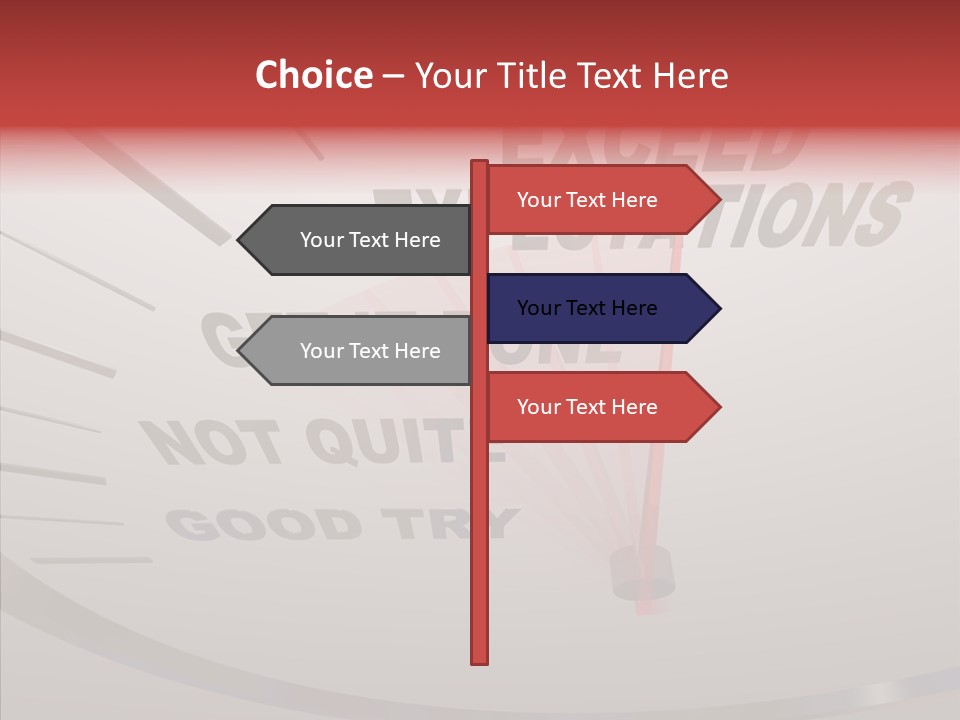 Rise Results Business PowerPoint Template