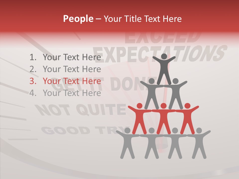 Rise Results Business PowerPoint Template