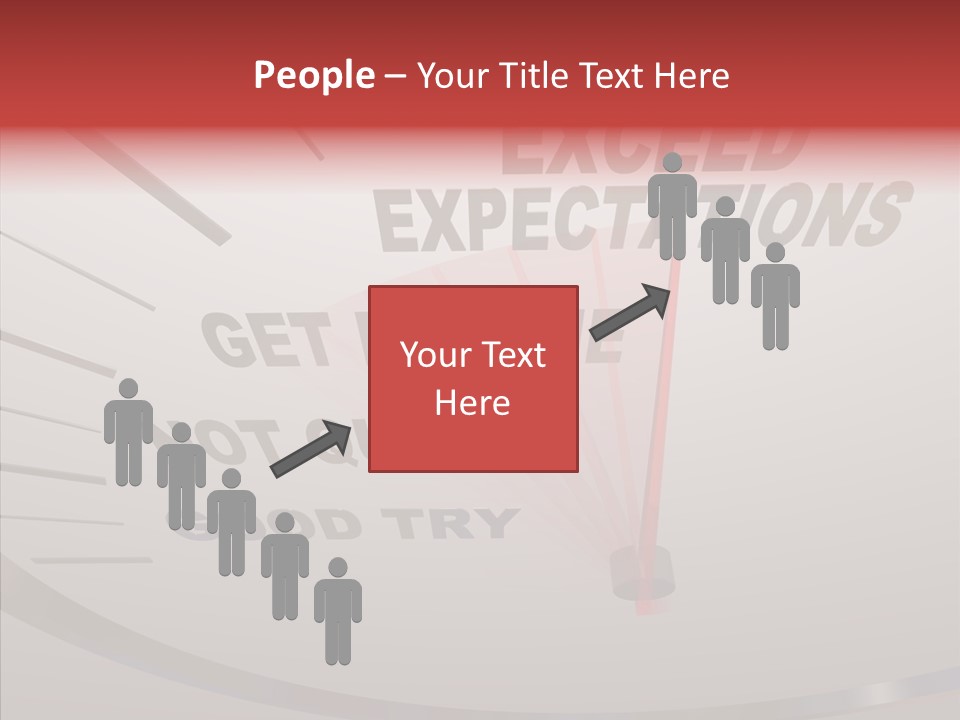 Rise Results Business PowerPoint Template