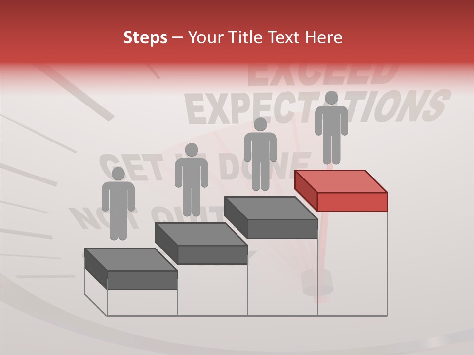 Rise Results Business PowerPoint Template