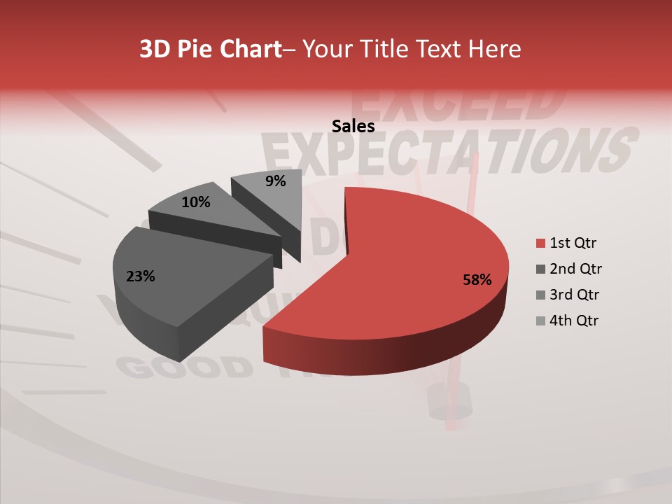 Rise Results Business PowerPoint Template