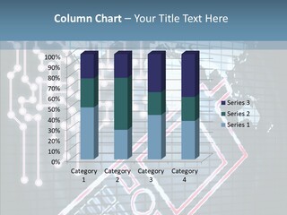 Wireless Shiny Phone PowerPoint Template