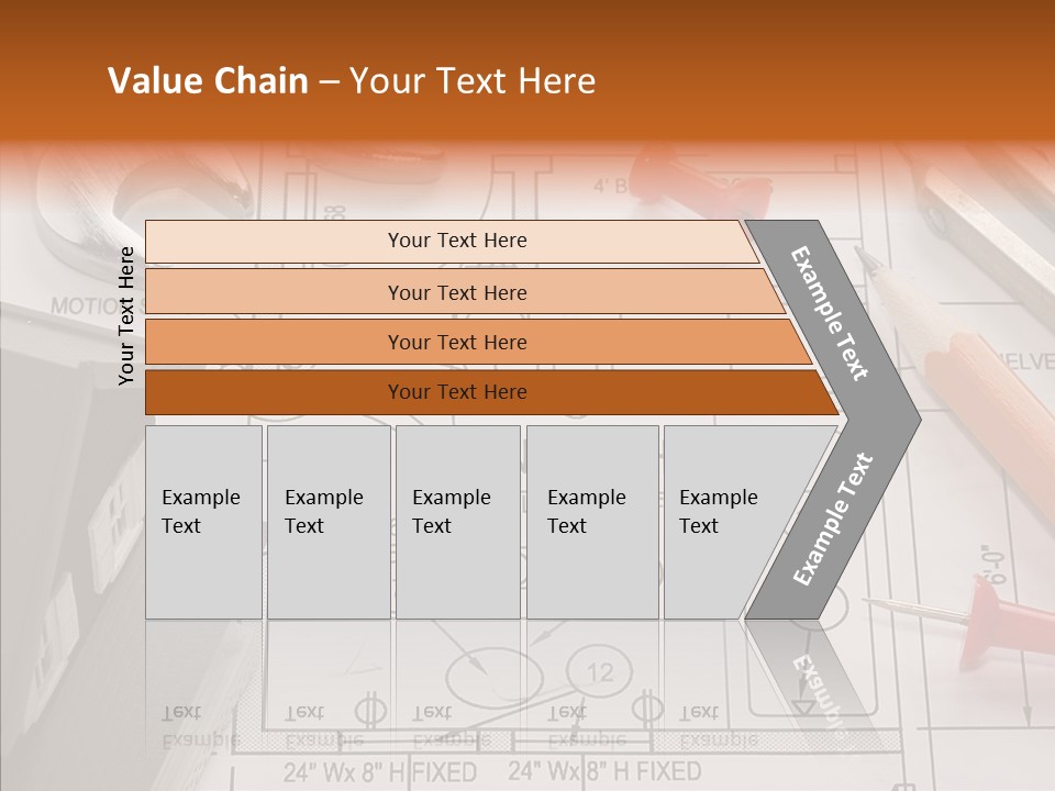 Architecture Residential Drafting PowerPoint Template