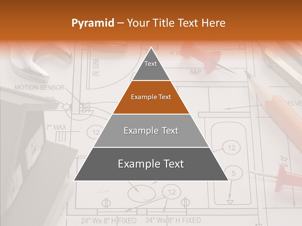 Architecture Residential Drafting PowerPoint Template