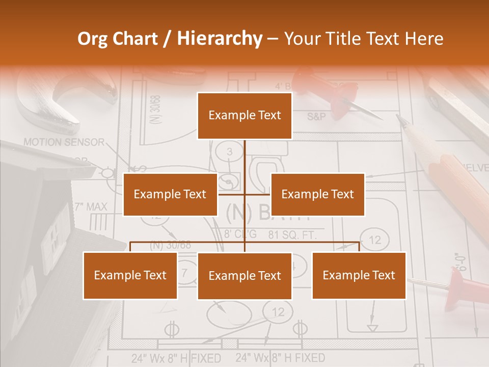 Architecture Residential Drafting PowerPoint Template