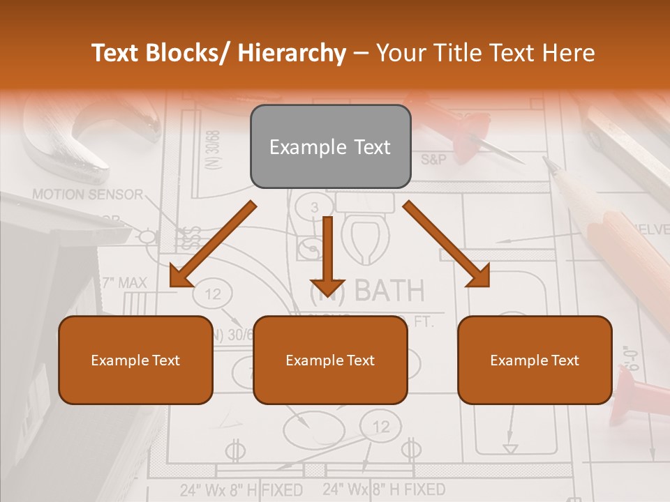 Architecture Residential Drafting PowerPoint Template