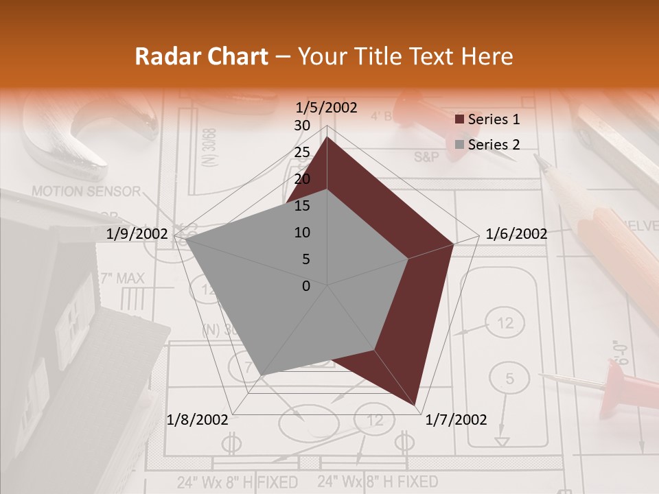 Architecture Residential Drafting PowerPoint Template