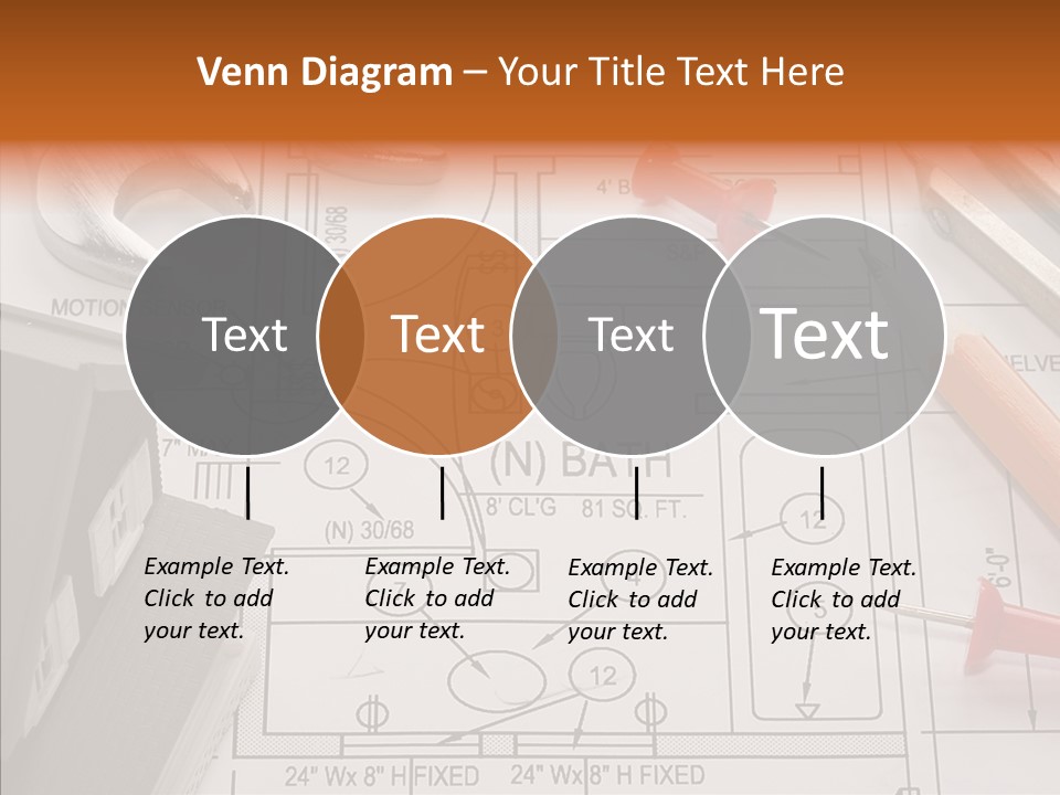 Architecture Residential Drafting PowerPoint Template