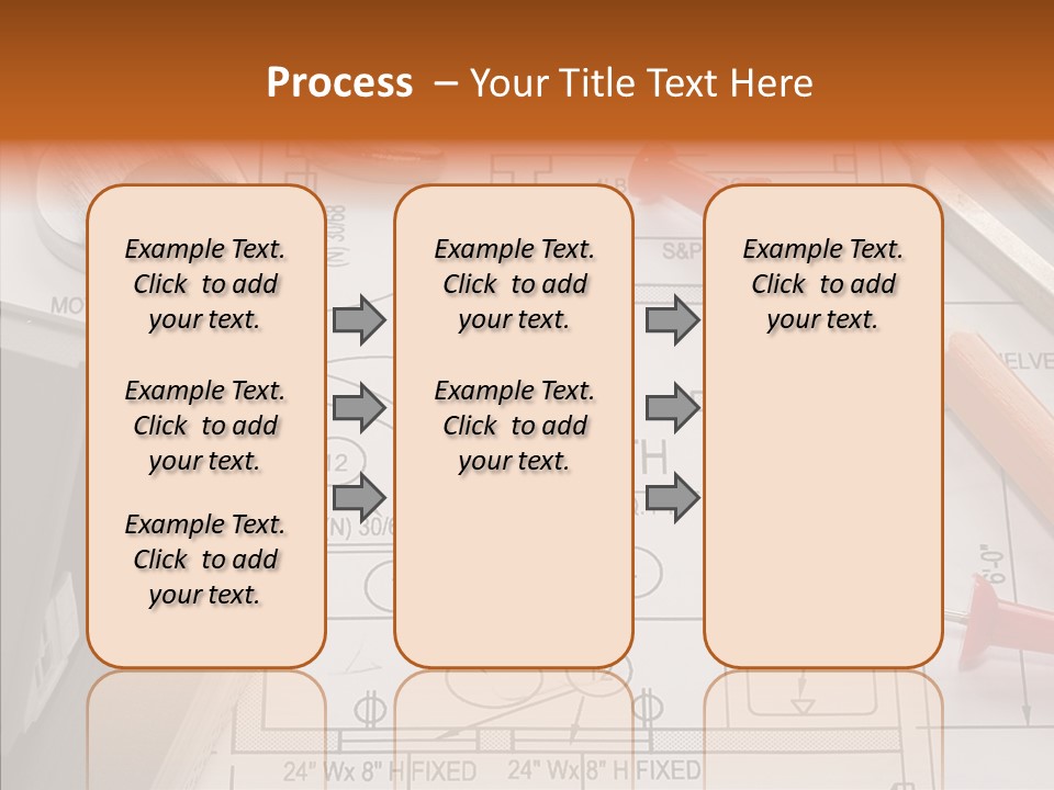 Architecture Residential Drafting PowerPoint Template
