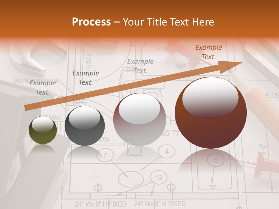 Architecture Residential Drafting PowerPoint Template