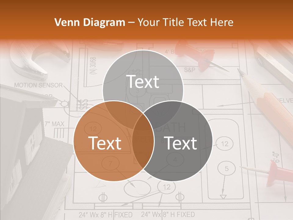 Architecture Residential Drafting PowerPoint Template