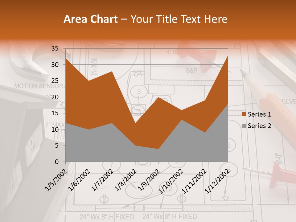 Architecture Residential Drafting PowerPoint Template