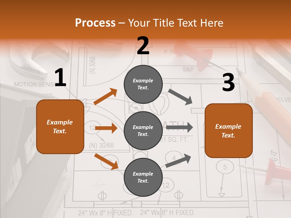 Architecture Residential Drafting PowerPoint Template