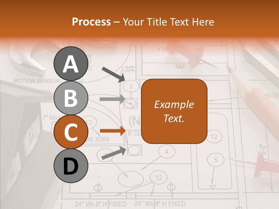 Architecture Residential Drafting PowerPoint Template