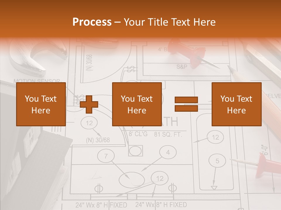 Architecture Residential Drafting PowerPoint Template