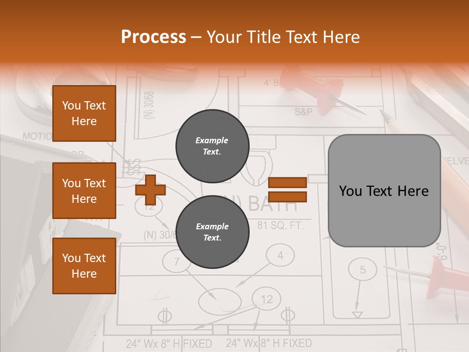 Architecture Residential Drafting PowerPoint Template