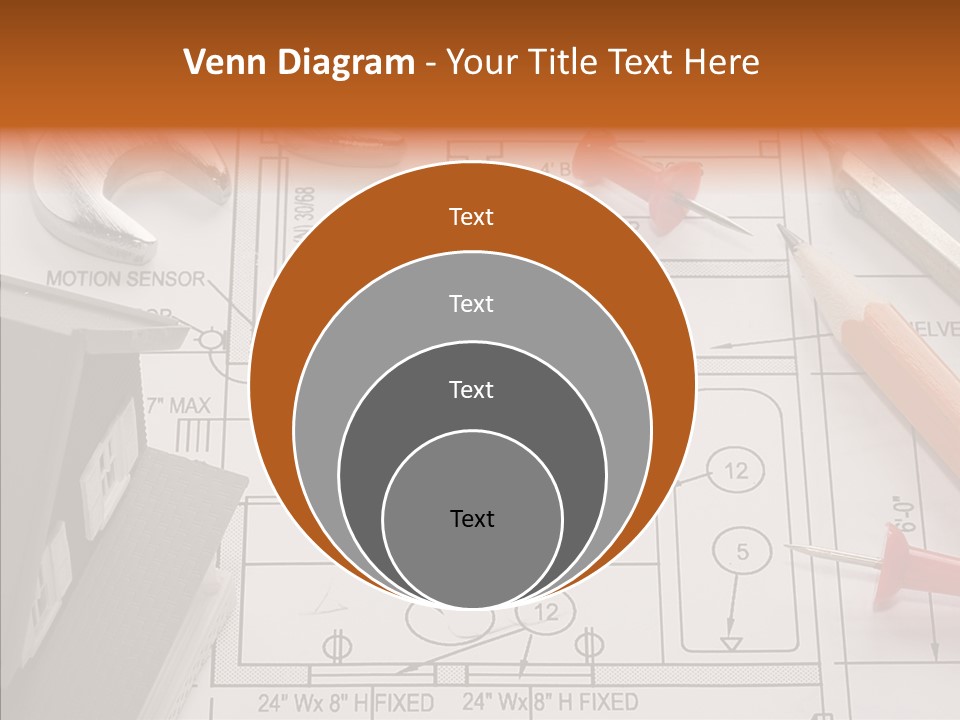 Architecture Residential Drafting PowerPoint Template