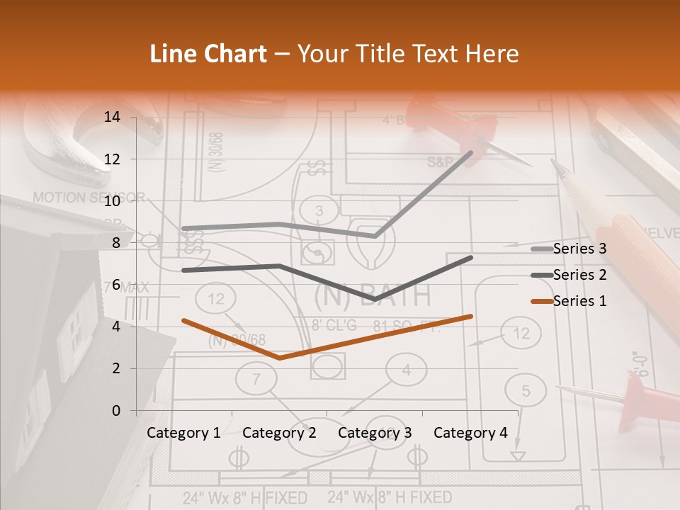 Architecture Residential Drafting PowerPoint Template