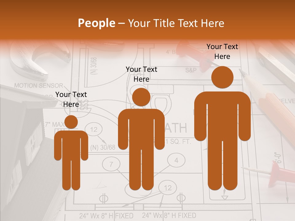 Architecture Residential Drafting PowerPoint Template