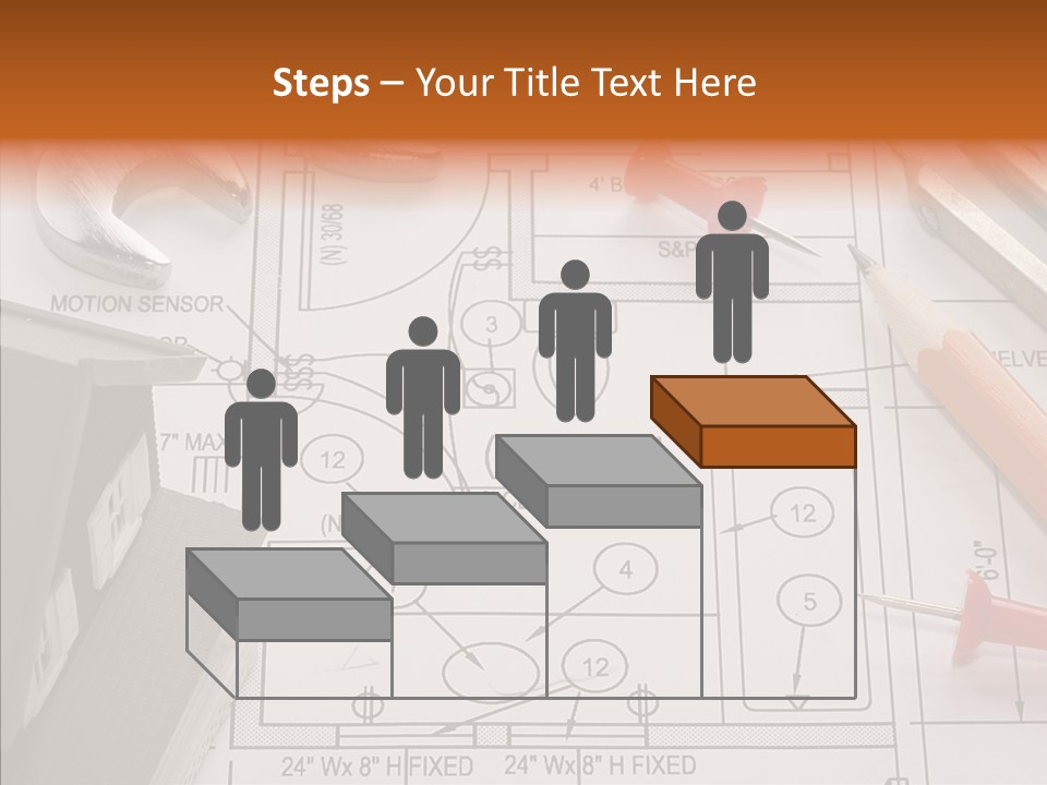 Architecture Residential Drafting PowerPoint Template