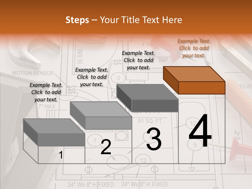 Architecture Residential Drafting PowerPoint Template