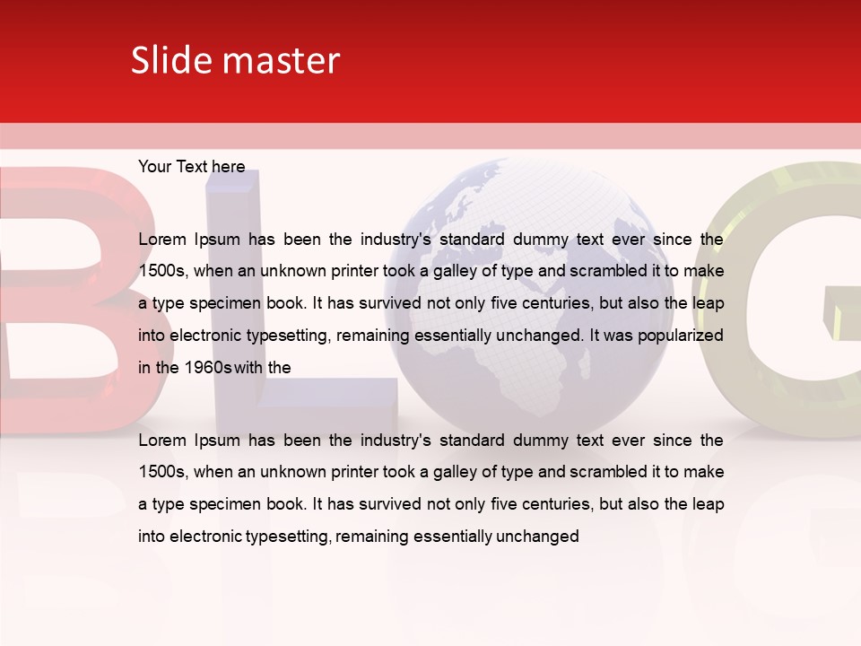 Content Business Internet PowerPoint Template