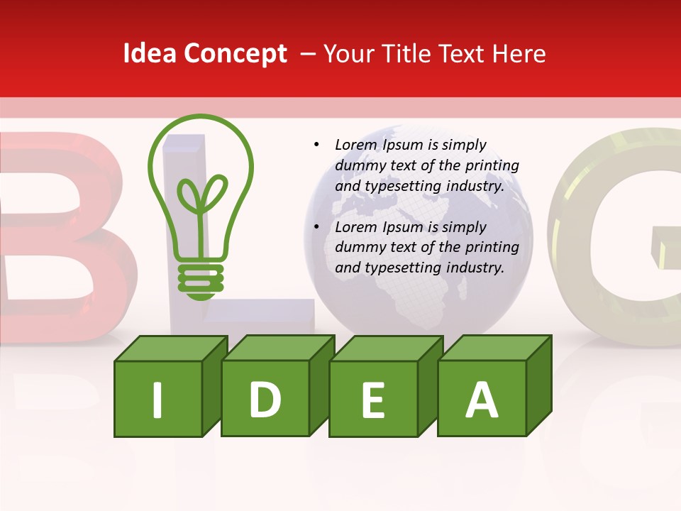 Content Business Internet PowerPoint Template