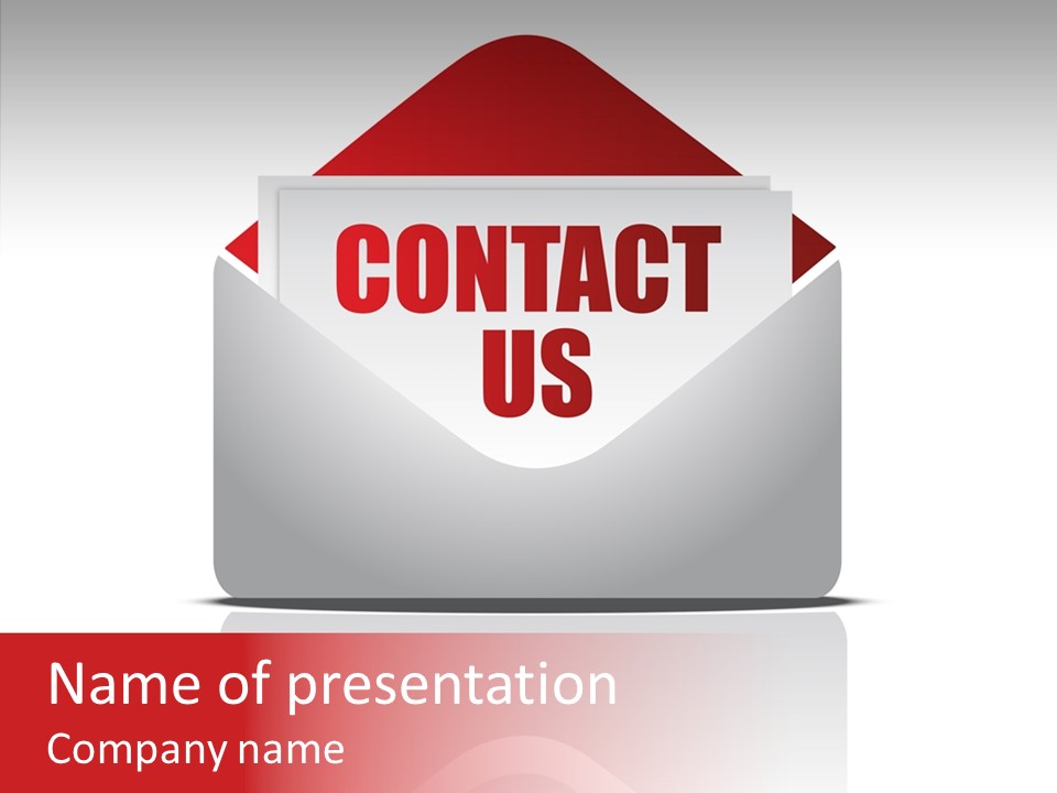 Contact Background Information PowerPoint Template