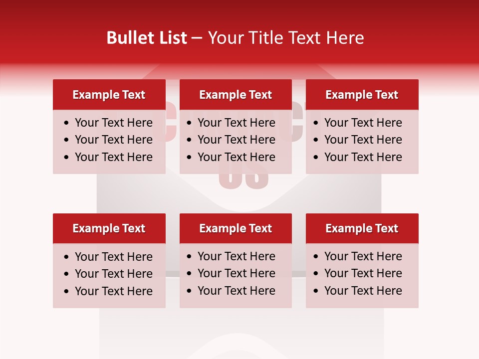 Contact Background Information PowerPoint Template