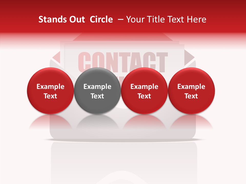 Contact Background Information PowerPoint Template