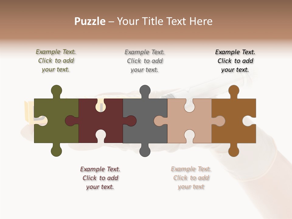 Beauty Cosmetic Hand PowerPoint Template