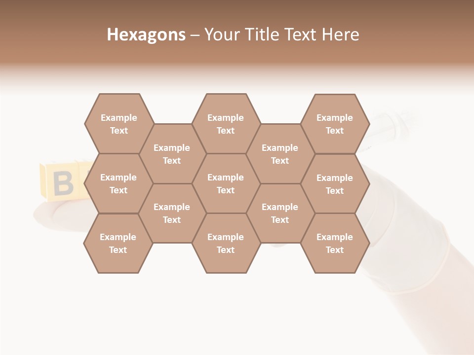 Beauty Cosmetic Hand PowerPoint Template