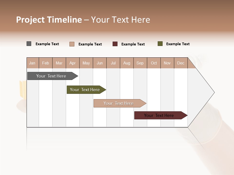 Beauty Cosmetic Hand PowerPoint Template