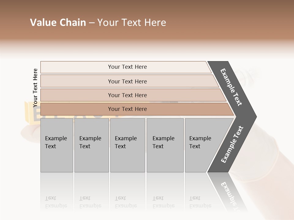 Beauty Cosmetic Hand PowerPoint Template