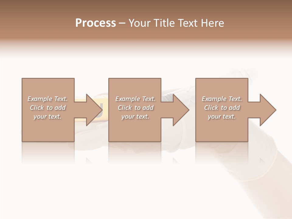 Beauty Cosmetic Hand PowerPoint Template