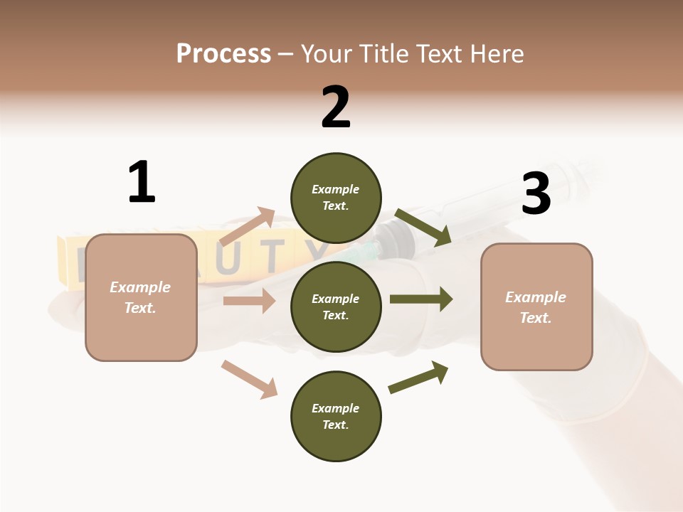 Beauty Cosmetic Hand PowerPoint Template