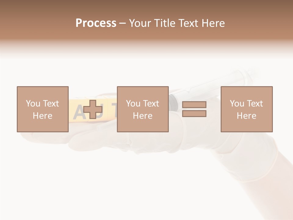 Beauty Cosmetic Hand PowerPoint Template