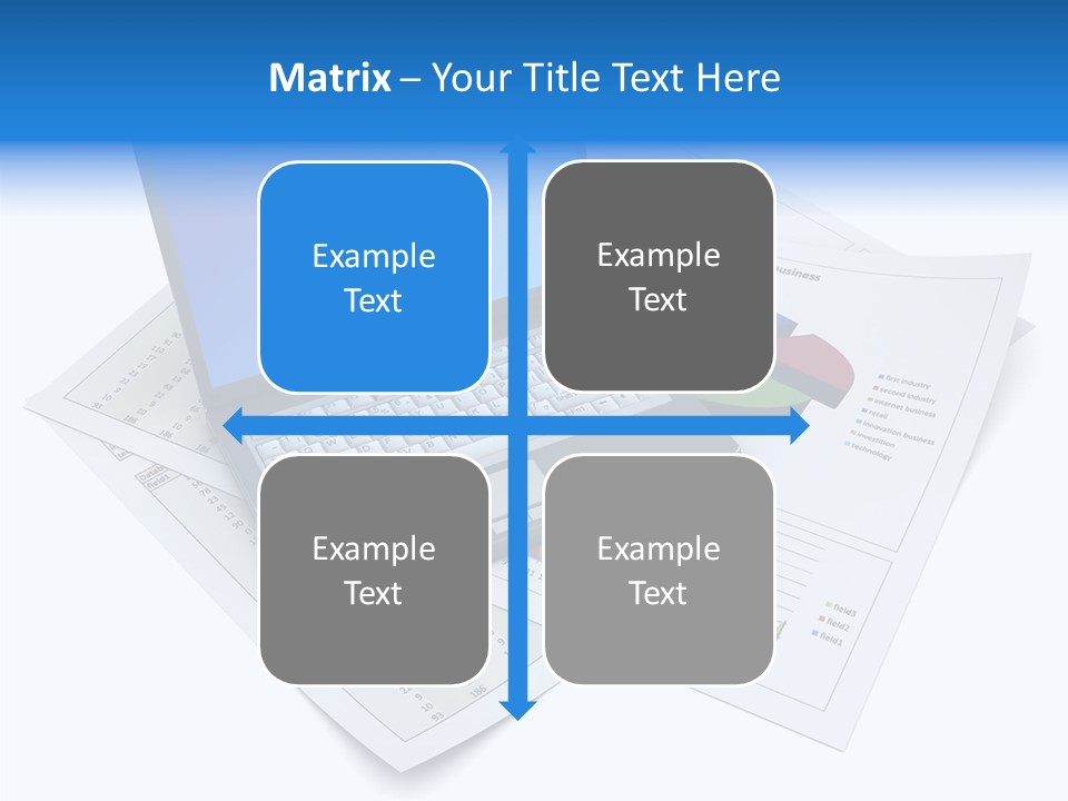 Colorful Chart Improvement PowerPoint Template