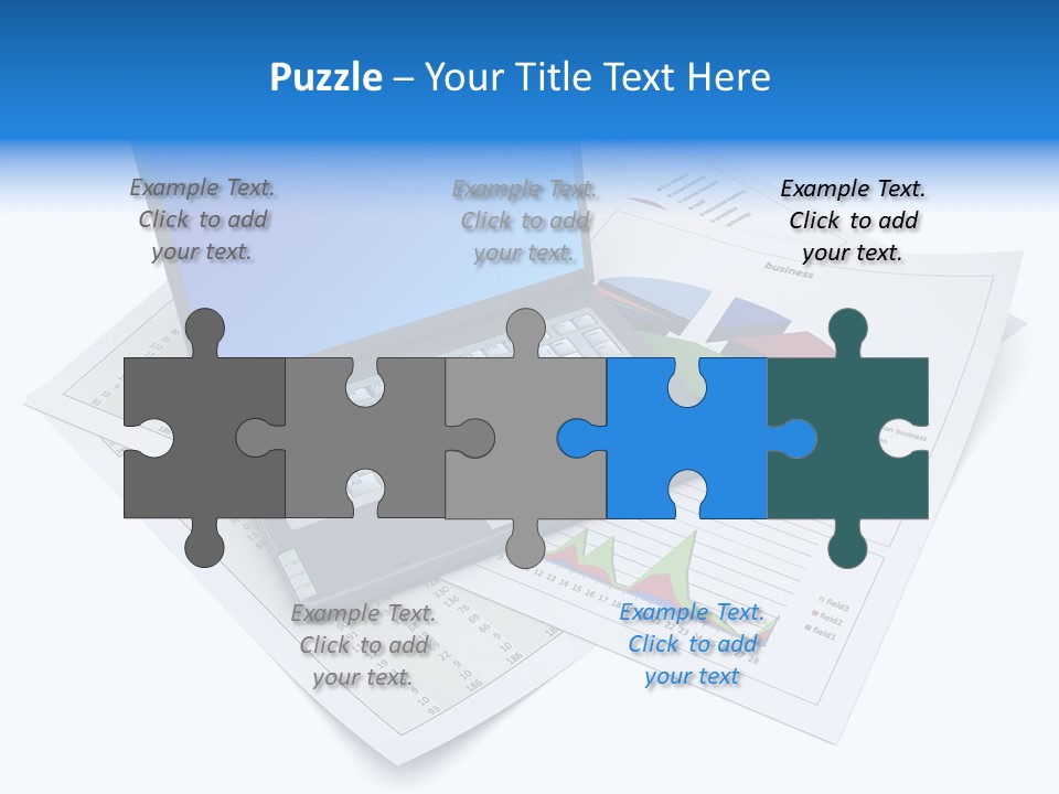 Colorful Chart Improvement PowerPoint Template